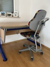 Moll Kinderschreibtisch mit Rollcontainer und Drehstuhl 