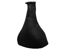 Schwarz Faden Echtleder