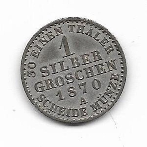 Silbergroschen 1870 a - 1870,