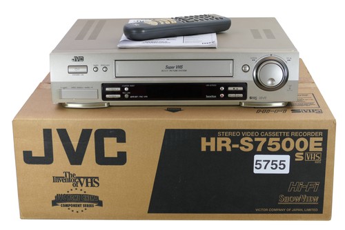Jvc s7500 super vhs - jvc,