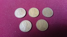 5x New 2 Pence Elizabeth II