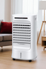 COSTWAY Luftkühler 4in1 mobil leise | Ventilator, Befeuchter, Reiniger, 10L