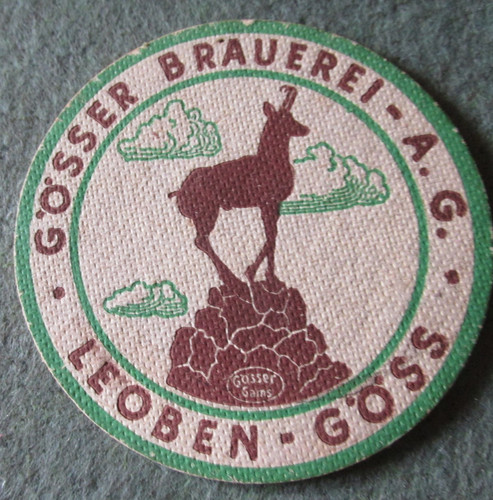 Alter wein bierdeckel - u.,
