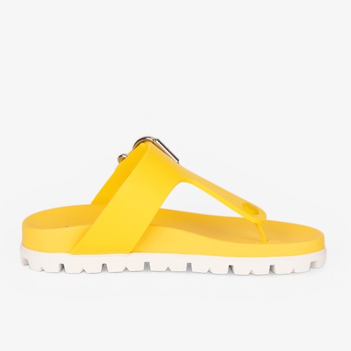 Prada gummischnalle flip - gummischnalle, flip-flops