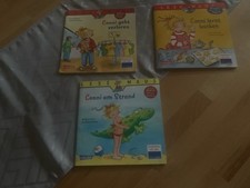3 Lesemaus Bücher:Conni lernt Backen, geht verloren,am Strand - Gut Erhalten