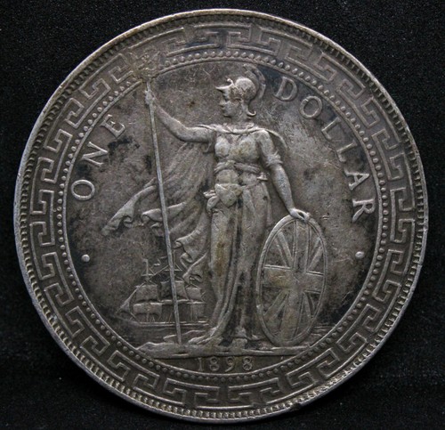 1898 trade dollar queen - $,,