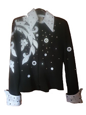 Verkaufe diese getragene Showbluse Hersteller 1849 Authenic Ranchwear Grösse S