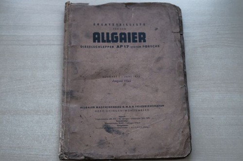 193382 allgaier schlepper - allgaier,
