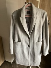 Damenmantel Hellgrau Gr 40, von Primark, gebraucht