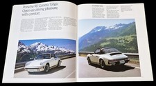 PORSCHE 911 G-Modell Coupe Targa Cabrio 944 928 S 25x28 Prospekt Brochure 1984 G