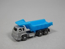 AUTOS: LKW mit Metall/Plastikboden D/EU 1978 - Kipper blau, Plastikboden