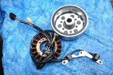 Yamaha XV535 Virago 1993   Lichtmaschine mit Polrad Rotor und Pick Up