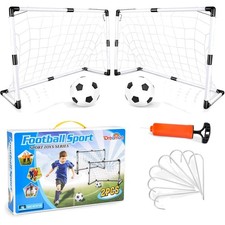 Fußballtore Set mit Ball und