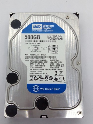 Western digital 500gb - digital, ide