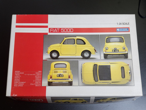 Fiat 500d gunze sangyo - 500d,