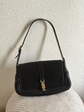 Gucci Jackie Leder Schwarz