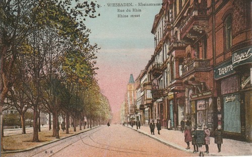 Wiesbaden rheinstrasse um - ,