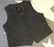 Herren Weste Jim Spencer Klassisch Grau/ Anthrazit Gr. 52