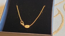 Kordelkette 585. Gelbgold
