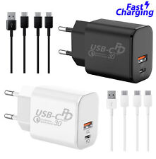 Oppo A53s/A53 5G/A73/A73 5G Power Dualport Ladegerät Netzteil Ladekabel Usb C