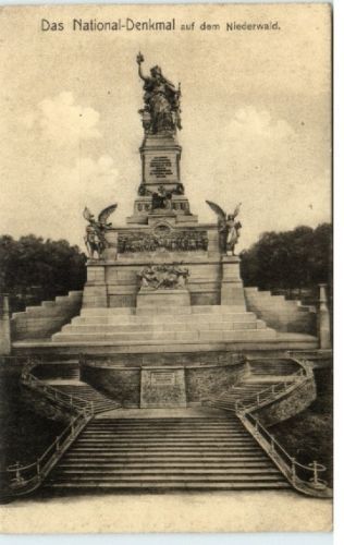 1910 national denkmal - ak, 1910/20