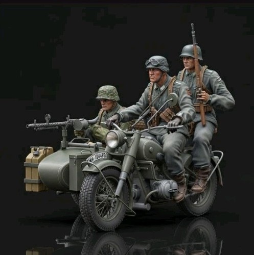 Ww2 german motorcycle with - motorcycle,