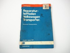 Reparaturleitfaden VW Transporter T3 Werkstatthandbuch Karosserie Montage 1987
