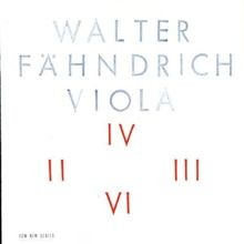 Viola von fähndrich walter - viola, |