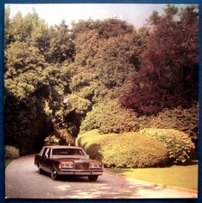 Prospekt brochure 1986 Lincoln