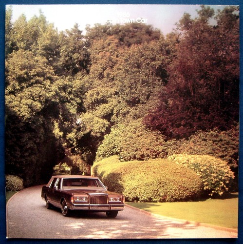 Prospekt brochure 1986 - , lincoln