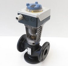 SIEMENS SAX31.00Y Stellantrieb 230V Stellmotor Dreiwegeventil VXF21.40 DN40 PN6