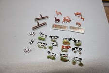 Preiser und andere Figuren Konvolut Rotwild Kühe und Wassertränken Spur N #M102