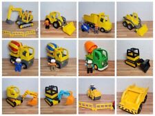 Lego Duplo Baumaschinen Bagger Kipper Radlader Betonmischer Walze LKW