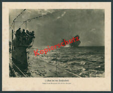 Claus Bergen Kaiserliche Marine U-Boot Nachtfahrt Nordsee Dampfer Versenkung ´17