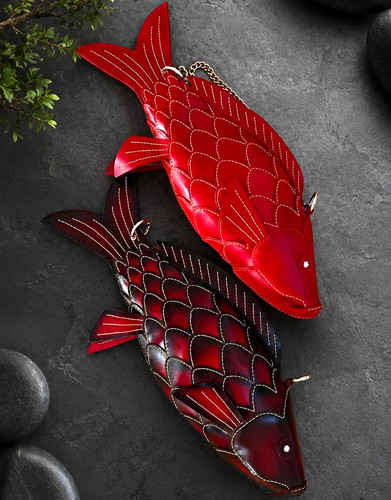 Damen schultertasche fischform - schultertasche,