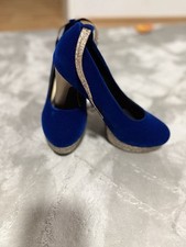 Damen High Heels Königsblau