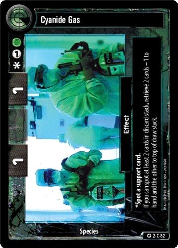 Cyanid gas two - gas,