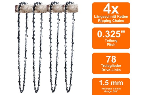 Längsschnitt sägeketten - 4,