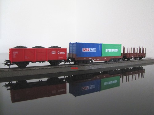 Märkln cargo waggonset - h0,