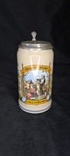 Bierkrug Mit Deckel 1,0l Oktoberfest