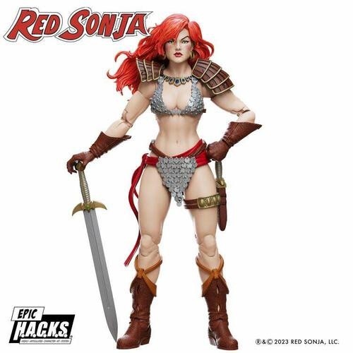 Red sonja 50th anniversary - red,