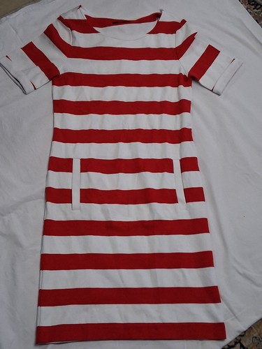 Rot weiss gestreiftes kleid - ,,