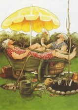 INGE LÖÖK / POSTKARTE /