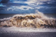 Rough Seas Deal Beach Kent A3