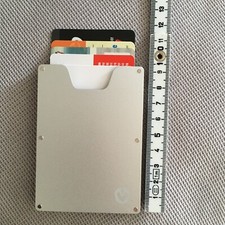 Valenta  Kartenetui, Kreditkartenetui,   Aluminium RFID Schutz