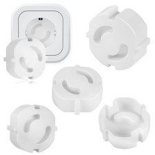 25 Steckdosen Kindersicherung Steckdosenschutz Babysicherung Weiß