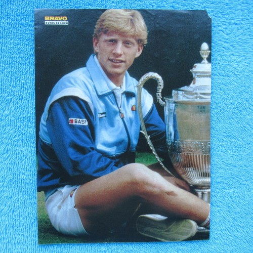 Boris becker mini poster bravo - becker,