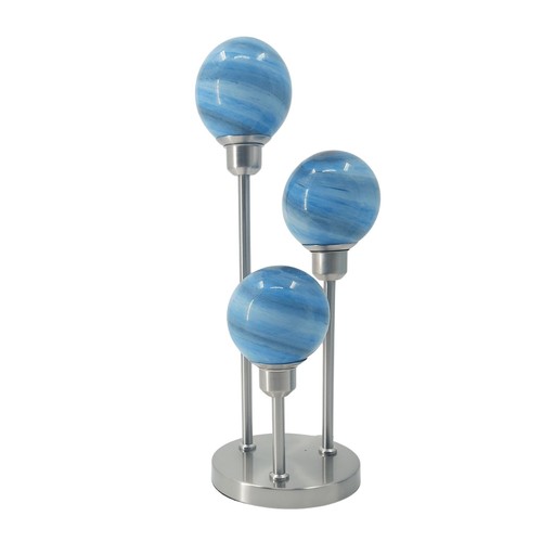 Tischlampe marmor blau - tischlampe,