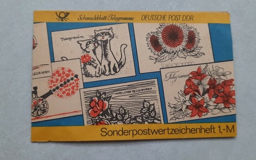 Sonderpostwertzeichen heft - ",