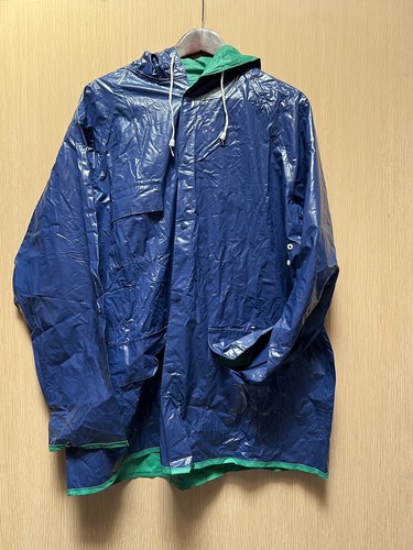 Vintage regenjacke gummijacke - regenjacke,